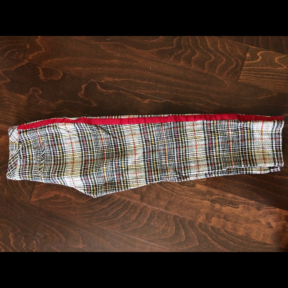 Plaid pants